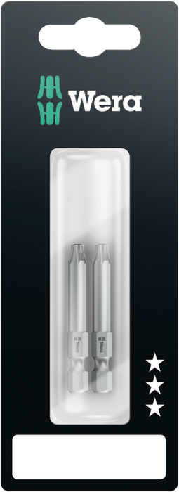 Wera 867/4 Z SB Torx Bits TX20 x 89mm 3pk
