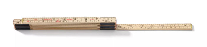 Hultafors 100504 Wooden Folding Rule 2m