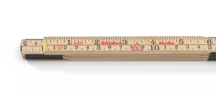 Hultafors 100704 Wooden Folding Rule 1m