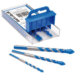 Draper TCT Tile and Glass Drill Bit Set (6 Piece)