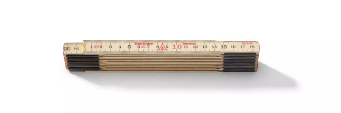 Hultafors 101504 Wooden Folding Rule 2m
