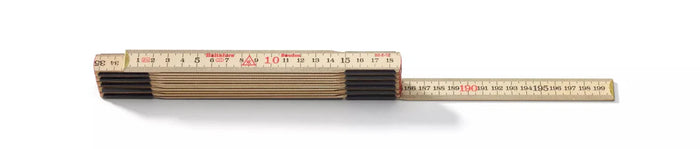 Hultafors 101504 Wooden Folding Rule 2m