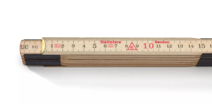 Hultafors 101504 Wooden Folding Rule 2m