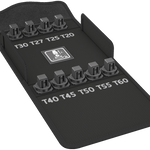 Wera 9404 Textile Box 8767 C Torx HF 1 Empty 136453