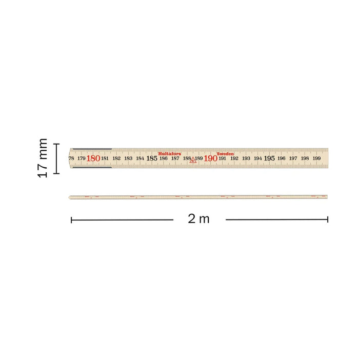 Hultafors 101804 Folding Rule 559, Contact Meter
