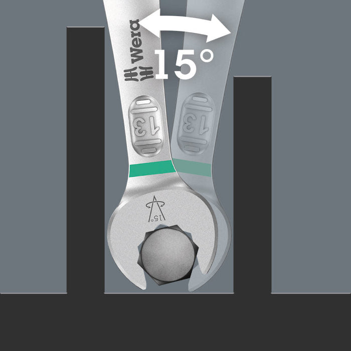 Wera 6005 Joker Double Open-End Spanner 12x13x166mm