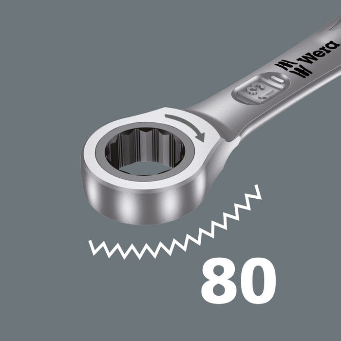 Wera 9632 Magnetic Rail 6000 Joker Imperial 1 Combination Spanner Set 8 Pce