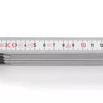 Hultafors 105154 Wooden 2m Folding Rule White T59