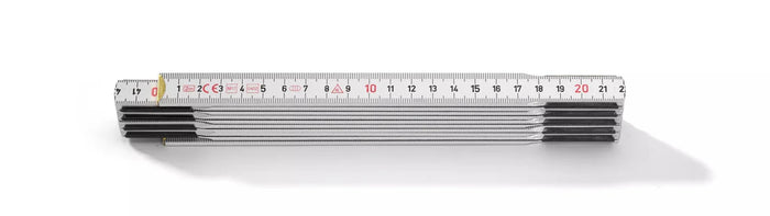 Hultafors 105154 Wooden 2m Folding Rule White T59