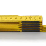 Hultafors 106610 Wooden 2m Folding Rule Yellow HF 600