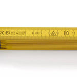 Hultafors 106610 Wooden 2m Folding Rule Yellow HF 600