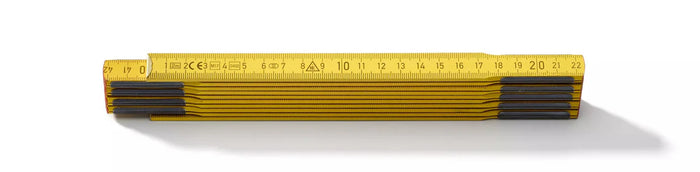 Hultafors 106610 Wooden 2m Folding Rule Yellow HF 600