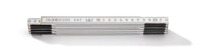 Hultafors 106710 Wooden 2m Folding Rule White HF 600