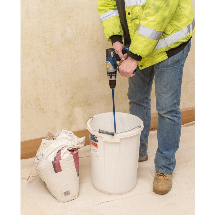 Draper Tools Plasterers Mixing Bucket 28L White 12100