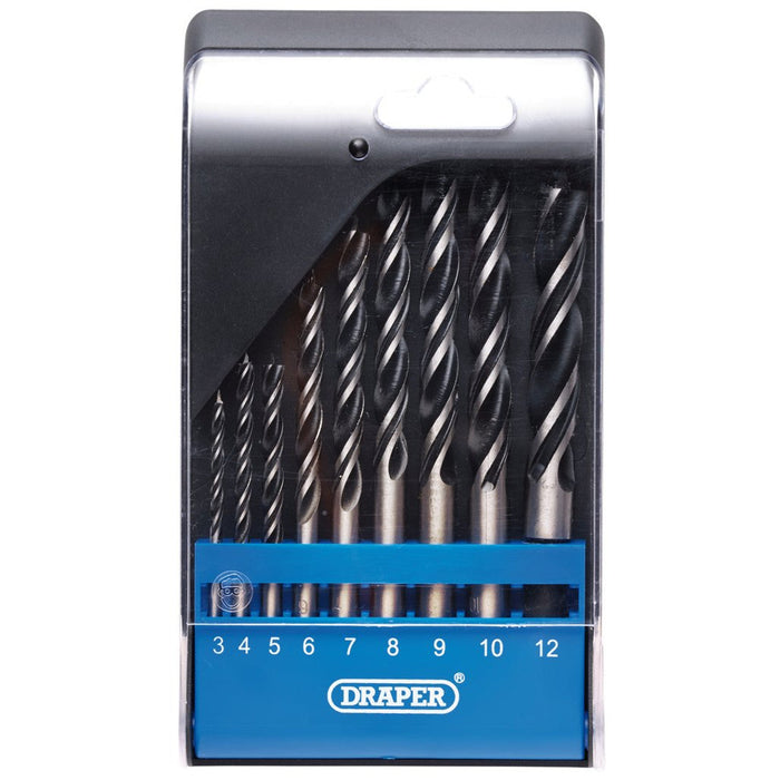 Draper Brad Point Drill Bit Set - 9Pc