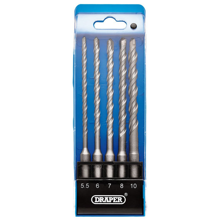 Draper SDS Plus Centric Tip Drill Bit Set (5 Piece)