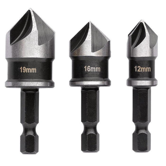 Draper Countersink Set - 3Pcs