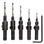 Draper Countersink Bit Set - 5Pcs