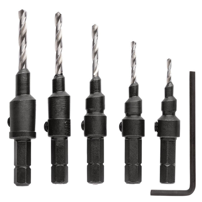 Draper Countersink Bit Set - 5Pcs