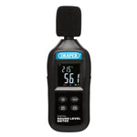 Draper Handheld Digital Sound Level Meter, 35-135dB and -20 to +70°C