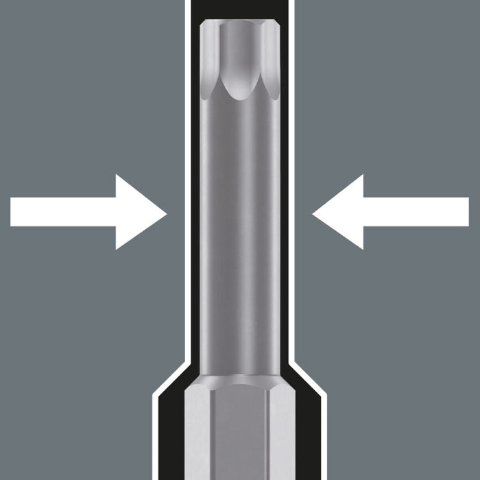 Wera 8767 B Torx Zyklop Bit Socket with 3/8