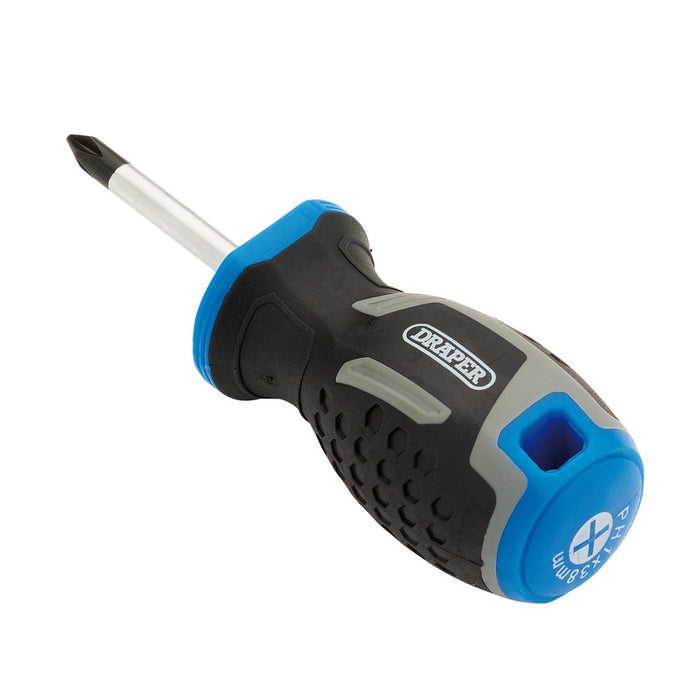 Draper PH1 x 38mm Phillips Soft Grip Screwdriver