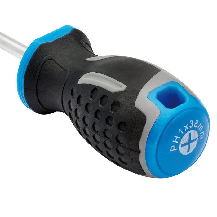 Draper PH1 x 38mm Phillips Soft Grip Screwdriver