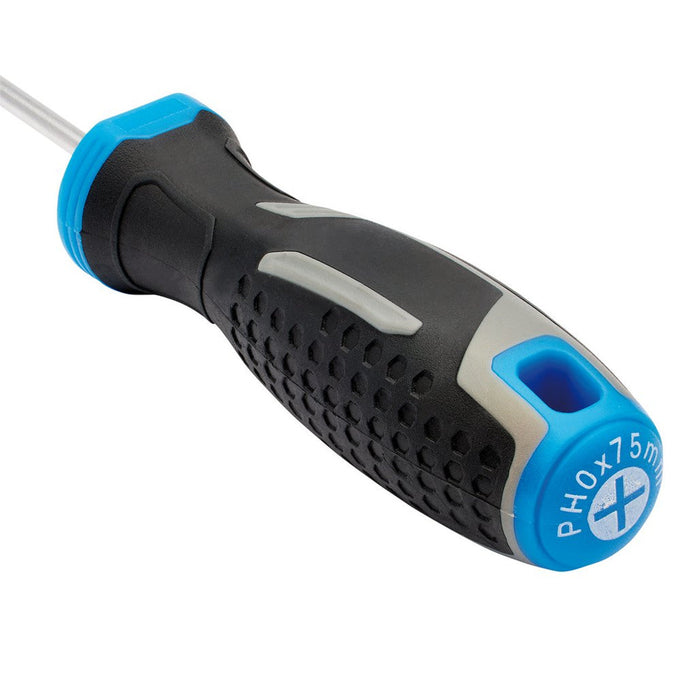Draper PH0 x 75mm Phillips Soft Grip Screwdriver