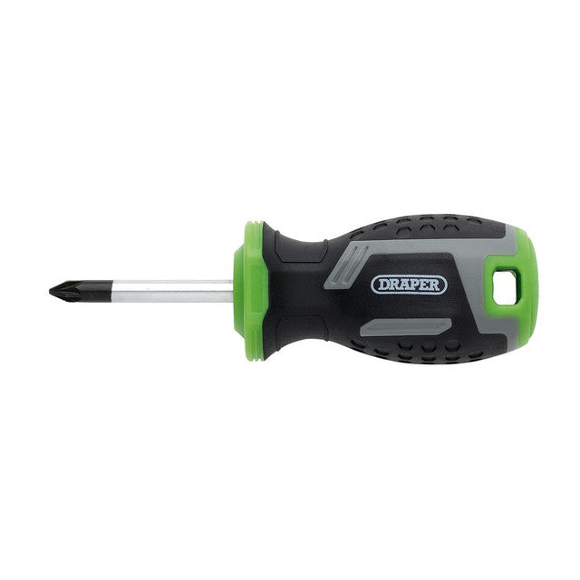 Draper PZ1 x 38mm Pozi Soft Grip Screwdriver
