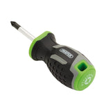 Draper PZ1 x 38mm Pozi Soft Grip Screwdriver