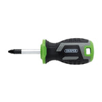 Draper PZ2x38mm Pozi Soft Grip Screwdriver
