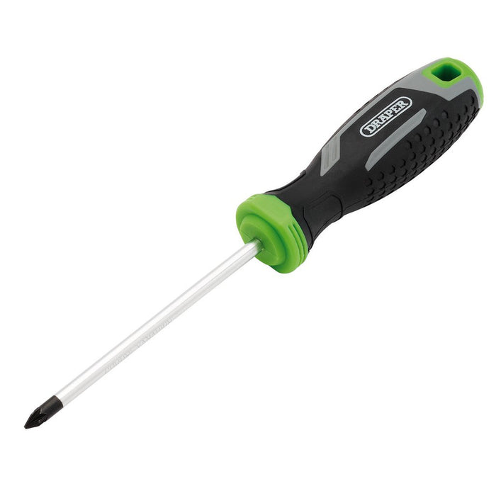 Draper PZ1 x 100mm Pozi Soft Grip Screwdriver