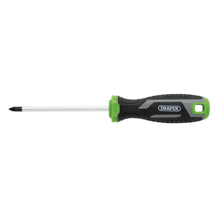 Draper PZ1 x 100mm Pozi Soft Grip Screwdriver