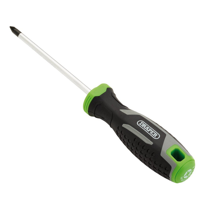 Draper PZ1 x 100mm Pozi Soft Grip Screwdriver