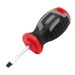 Draper 4 x 38mm Slotted Soft Grip Screwdriver