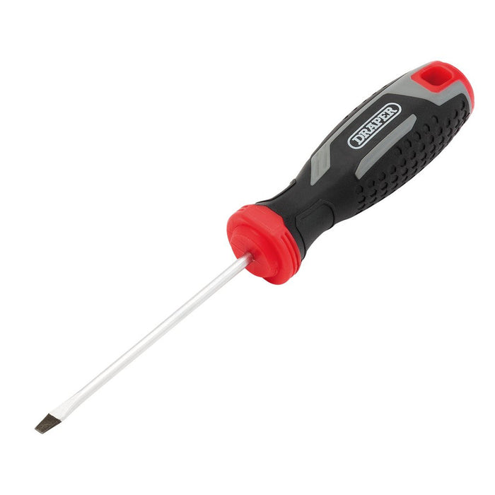 Draper 3 x 75mm Slotted Soft Grip Screwdriver