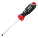 Draper 4 x 100mm Slotted Parallel Soft Grip Screwdriver