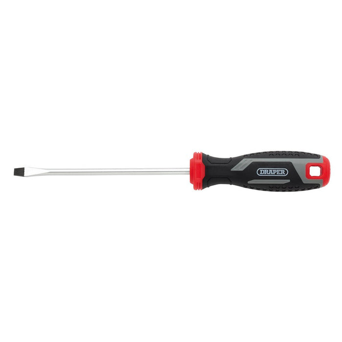 Draper 5.5 x 125mm Slotted Soft Grip Screwdriver