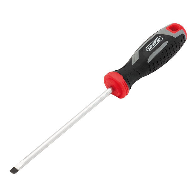 Draper 5.5 x 125mm Slotted Parallel Soft Grip Screwdriver