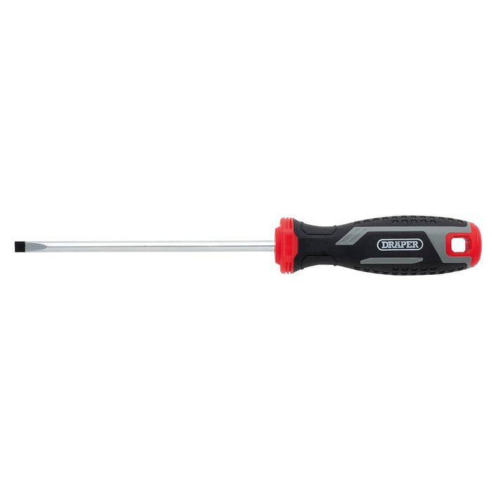 Draper 5.5 x 125mm Slotted Parallel Soft Grip Screwdriver