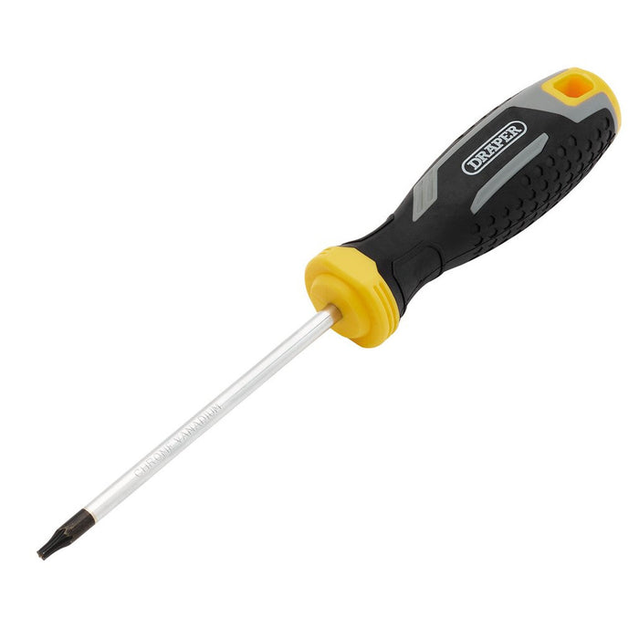 Draper T15H x 100mm Tamper-Resistant Torx Soft Grip Screwdriver