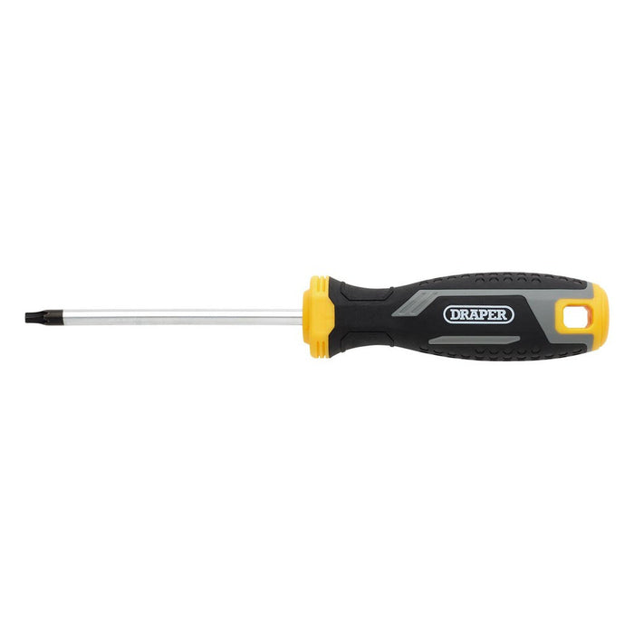 Draper T25H x 100mm Tamper-Resistant Torx Soft Grip Screwdriver