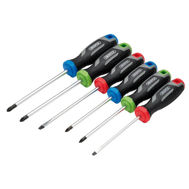 Draper Soft Grip Screwdriver Set 6 Piece