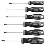 Draper TX-STAR Soft Grip Screwdriver Set 6 Piece