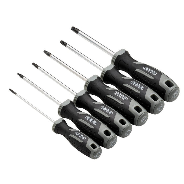 Draper TX-STAR Soft Grip Screwdriver Set 6 Piece