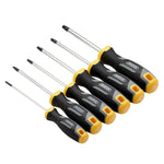 Draper TX-STAR Tamperproof Soft Grip Screwdriver Set 6 Piece