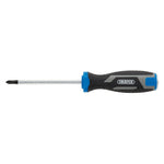 Draper PH1 x 100mm Phillilps Pound Thru Soft Grip Screwdriver