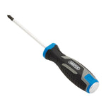 Draper PH1 x 100mm Phillilps Pound Thru Soft Grip Screwdriver