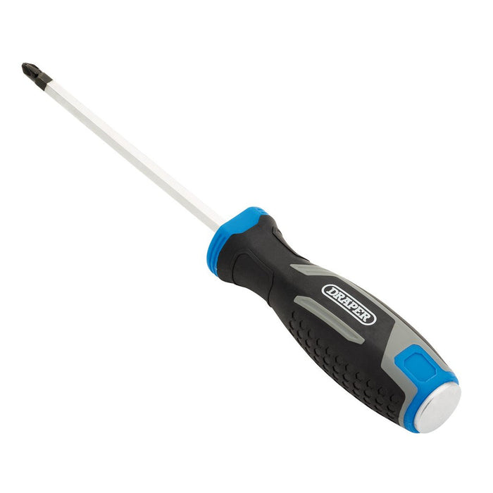 Draper PH2 x 125mm Phillips Pound Thru Soft Grip Screwdriver