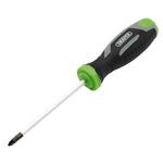 Draper PZ1 x 100mm Pozi Pound Thru Soft Grip Screwdriver